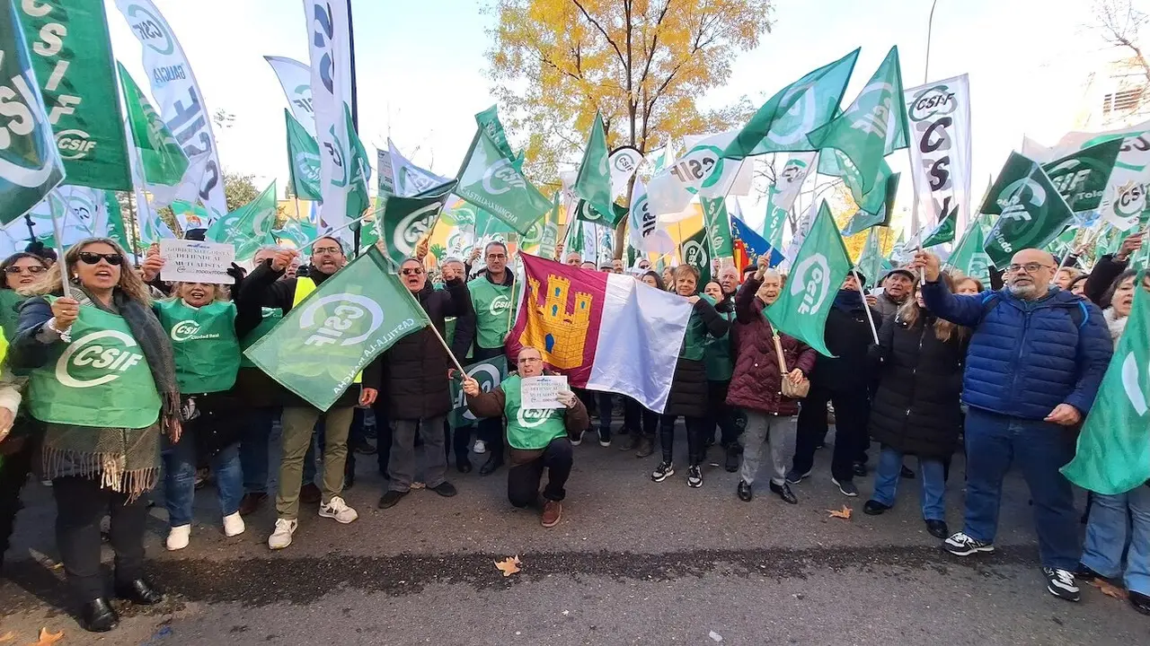 Unos 35.000 funcionarios exigen la continuidad de Muface: "No descartamos la huelga"