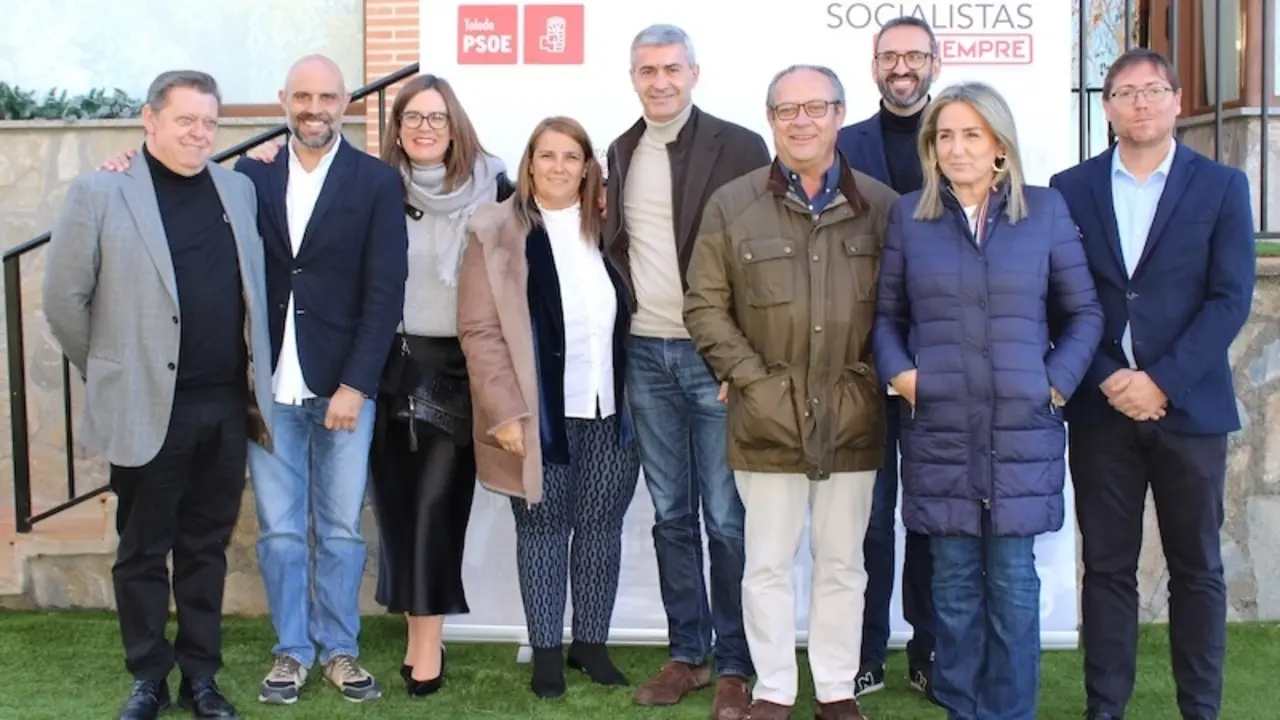 El PSOE de Toledo ha celebrado este domingo su tradicional comida de Navidad