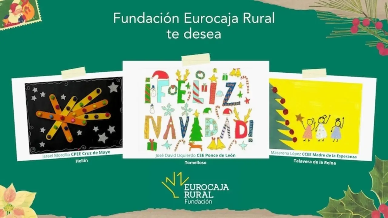 Ya hay ganadores del certamen 'Tiempo de Navidad' de Fundación Eurocaja Rural