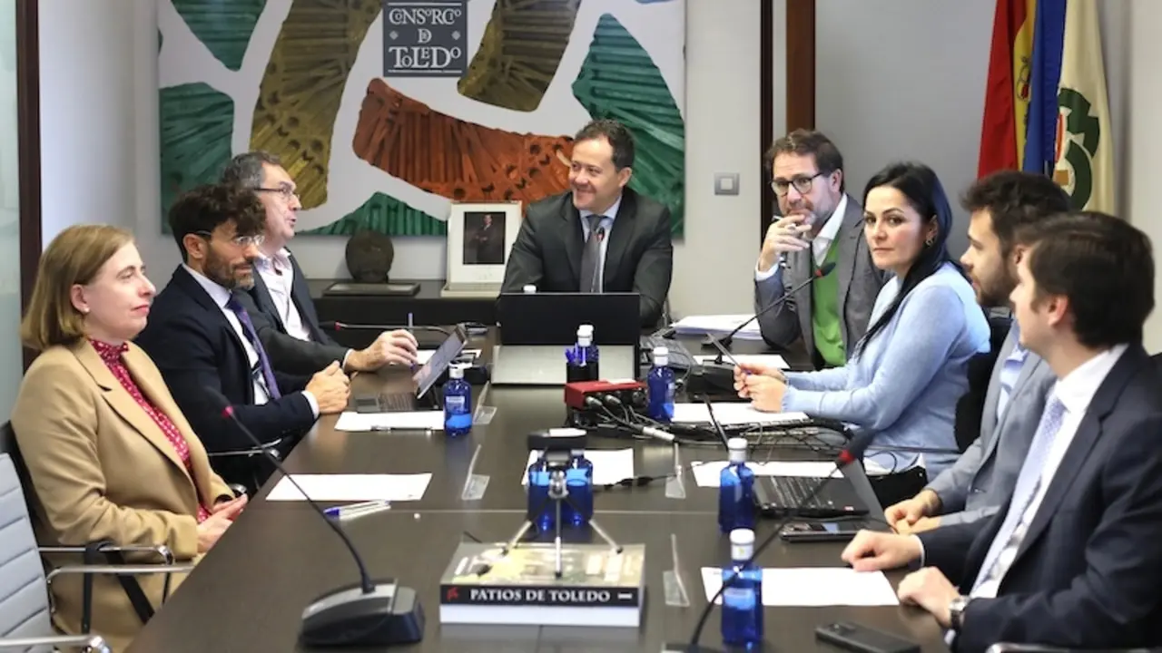 El alcalde, Carlos Velázquez, ha presidido la Comisión Ejecutiva del Consorcio de Toledo