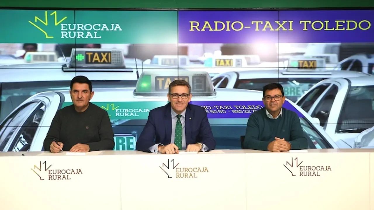 Eurocaja Rural renueva su convenio con los taxistas de Toledo para potenciar el servicio que ofrece a los clientes
