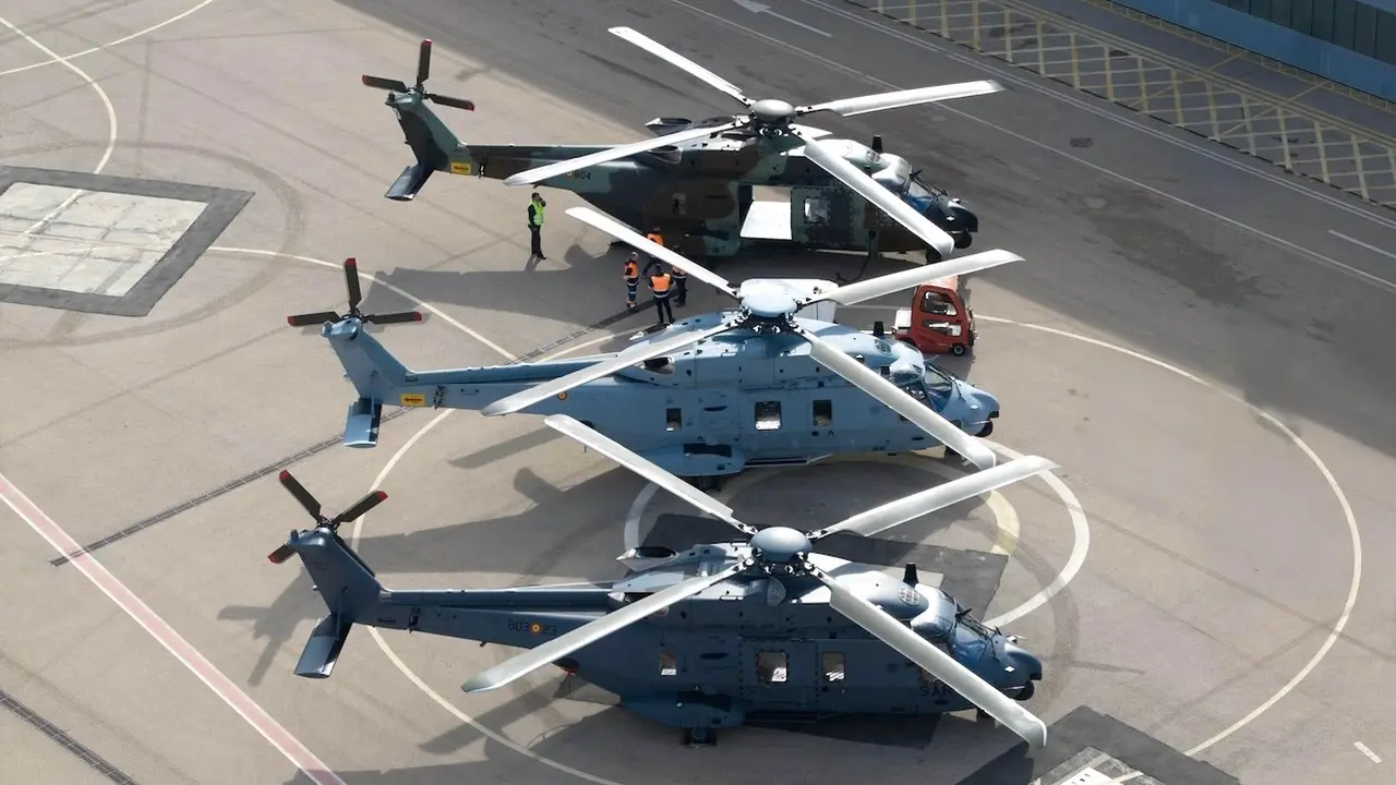 Airbus entrega el primer helicóptero NH90 en Standard 3 destinado al Ejército