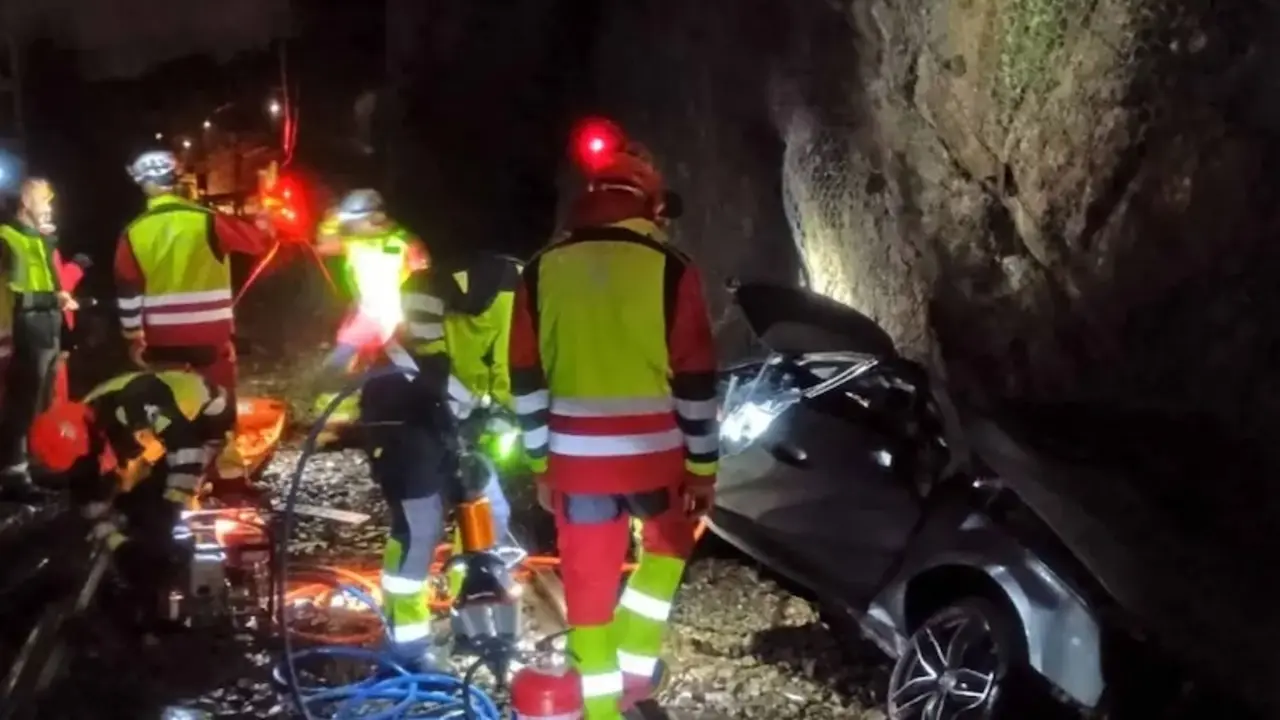 accidente de tráfico, choque, colisión