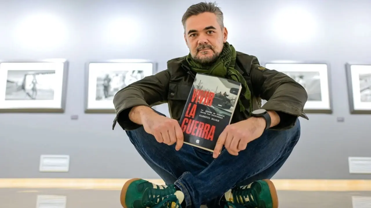 El periodista Alberto Rojas considera la invasión rusa de Ucrania como "un crimen atroz" - EFE/Jesús Monroy