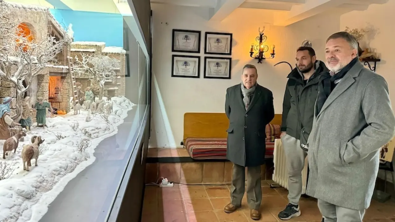 El belén de la Hermandad de San Isidro gana el concurso de belenes de Cuenca