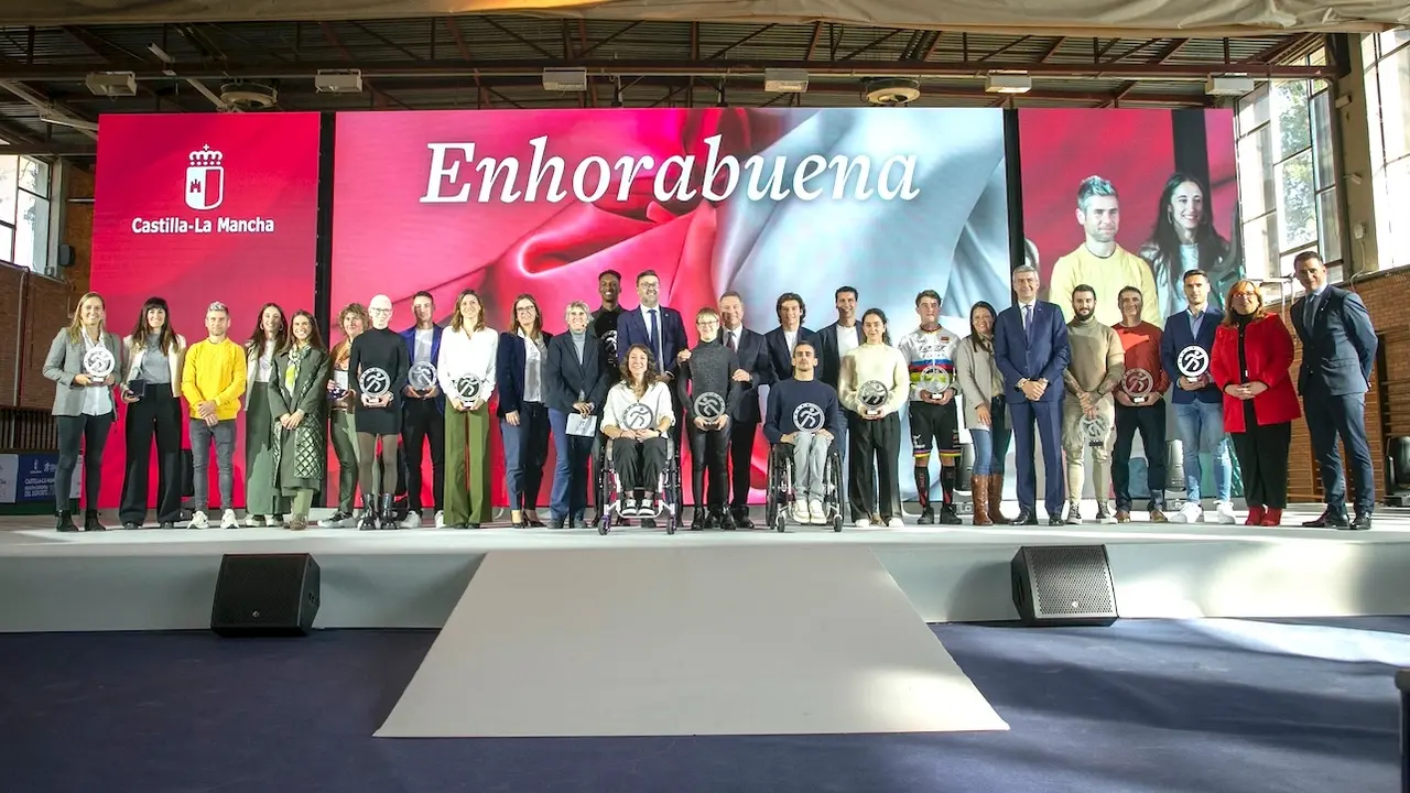 El presidente regional, Emiliano García-Page, ha presidido en Toledo el acto de clausura de ‘Castilla-La Mancha, Región Europea del Deporte 2024’