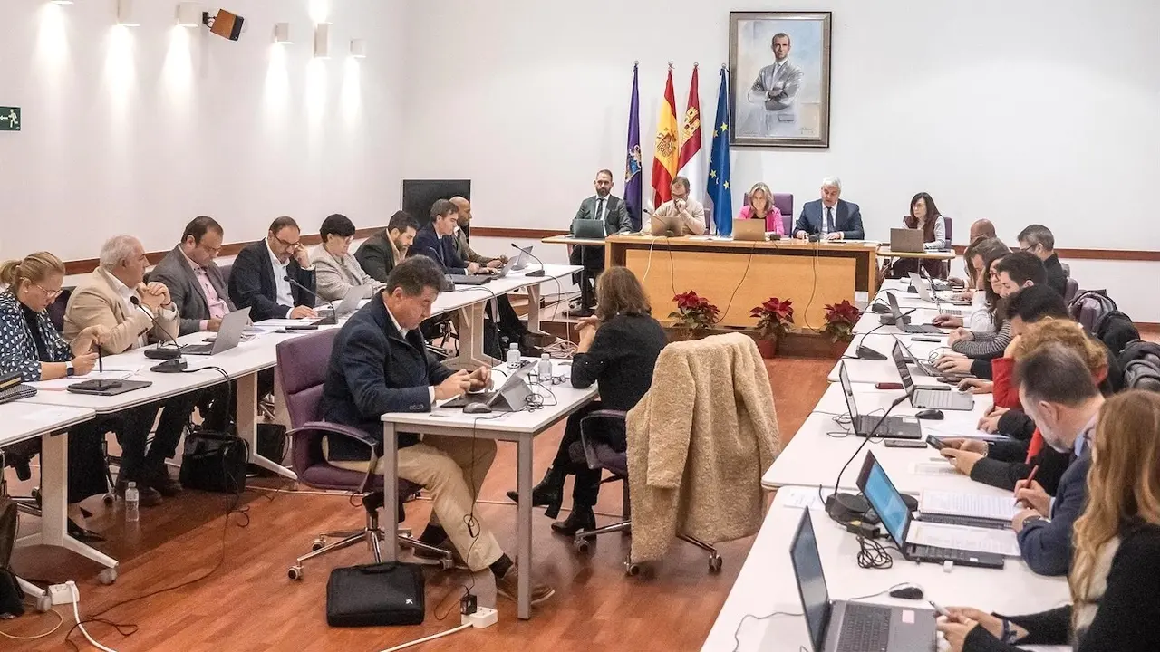 En la imagen un instante del Pleno del Ayuntamiento de Guadalajara celebrado este viernes