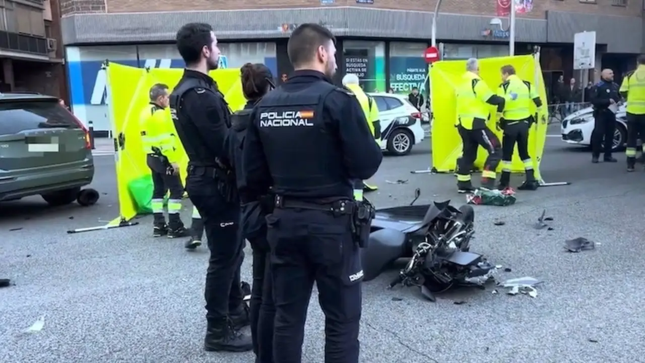 Muere un hombre de 38 años tras colisionar la moto que conducía con un turismo