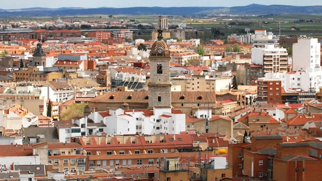 Vista aérea de Ciudad Real
