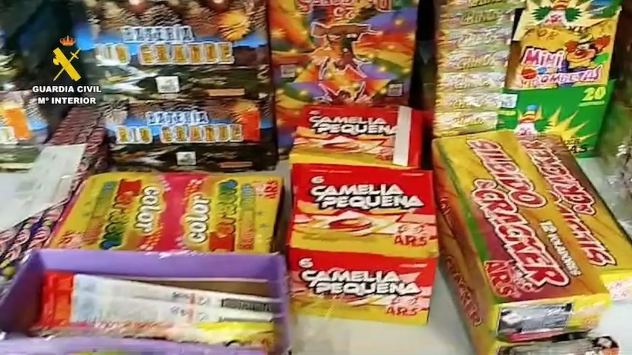 Intervienen más de 150.000 artículos pirotécnicos estas navidades en Toledo