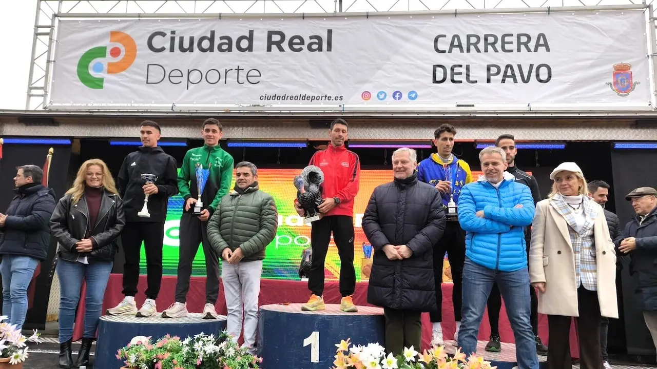 Chiki Pérez y Queralt Criado, ganadores de la LI Carrera del Pavo de Ciudad Real