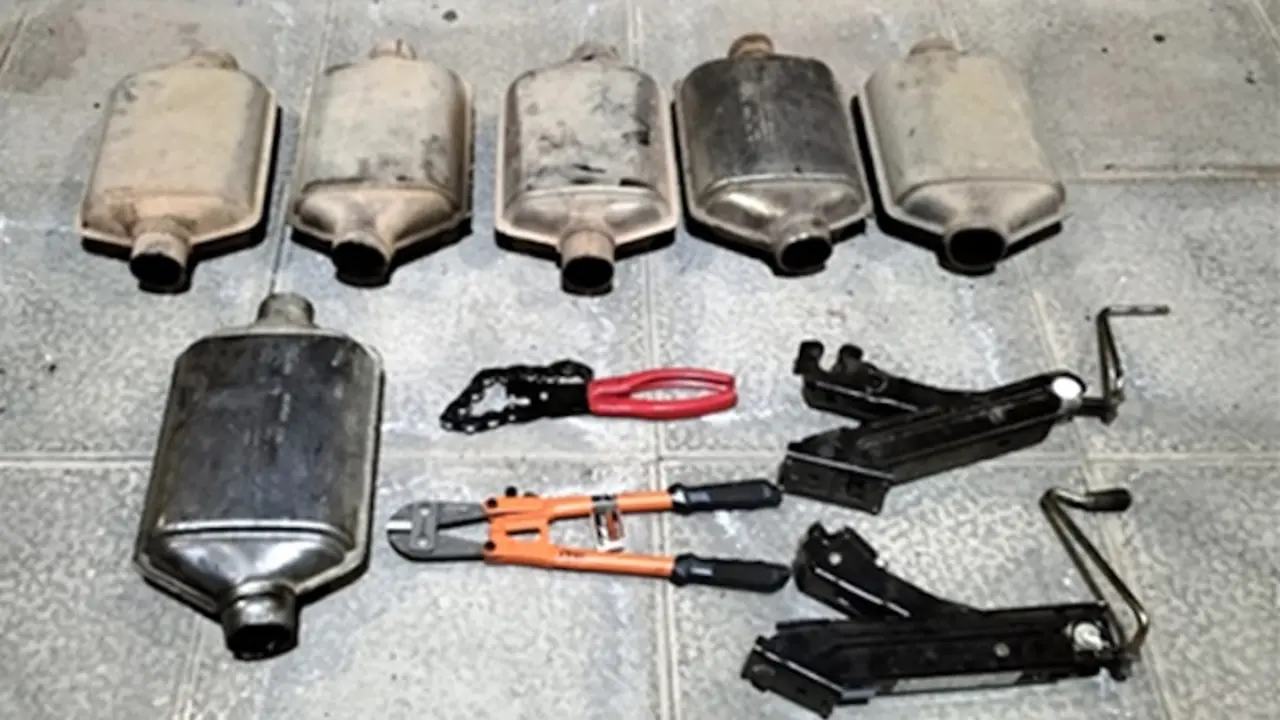 Dos detenidos por robar catalizadores de coches en la provincia de Ciudad Real