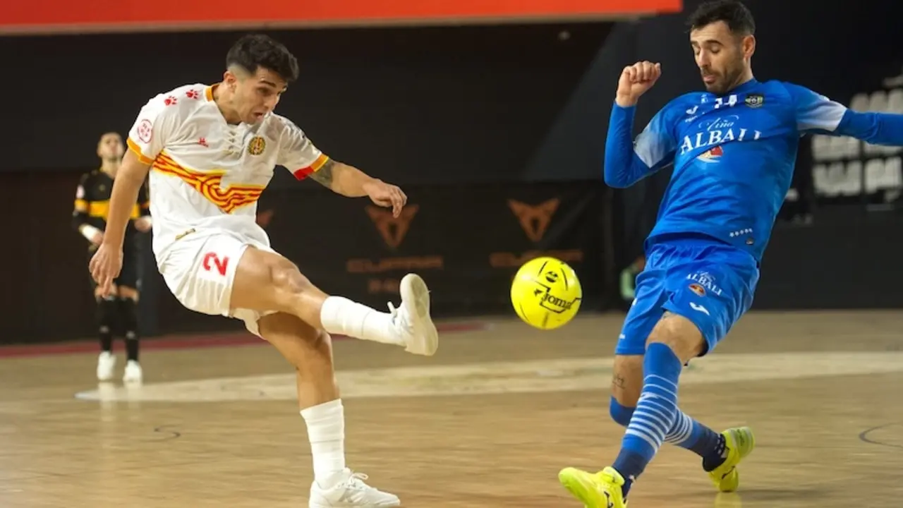 El Viña Albali Valdepeñas no logró puntuar en su visita a Santa Coloma (3-2)