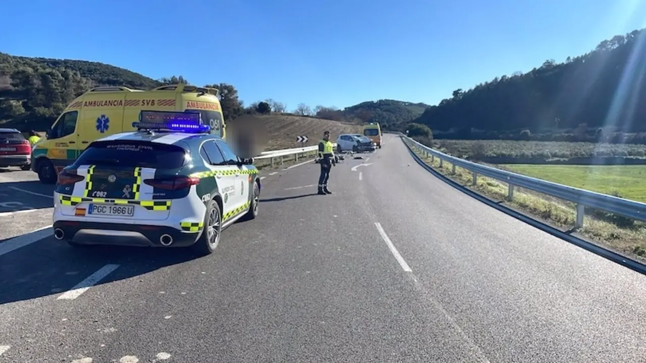 accidente de tráfico, choque, colisión, moto, motorista,