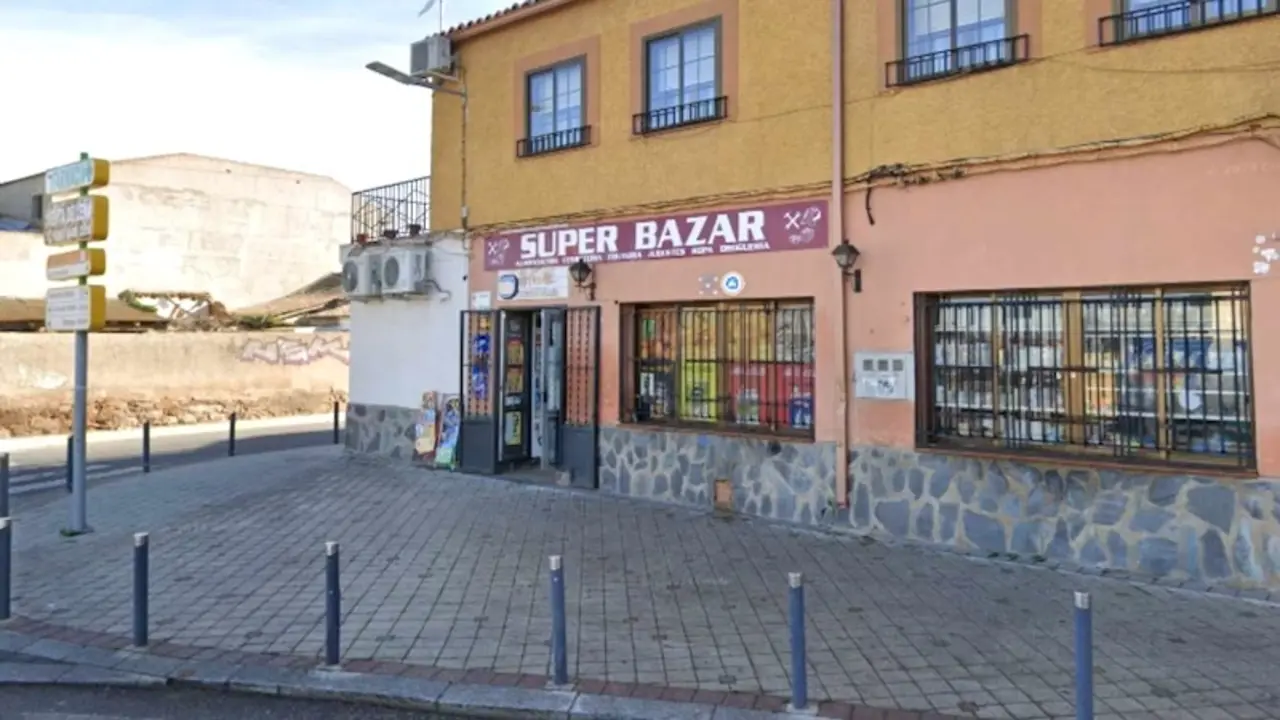 Atracan con arma blanca en un bazar de Burguillos de Toledo sin causar heridos