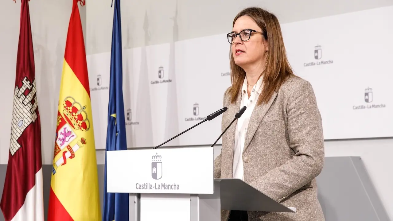 La consejera portavoz del Gobierno de Castilla-La Mancha, Esther Padilla, ha informado en rueda de prensa de los asuntos del Consejo de Gobierno