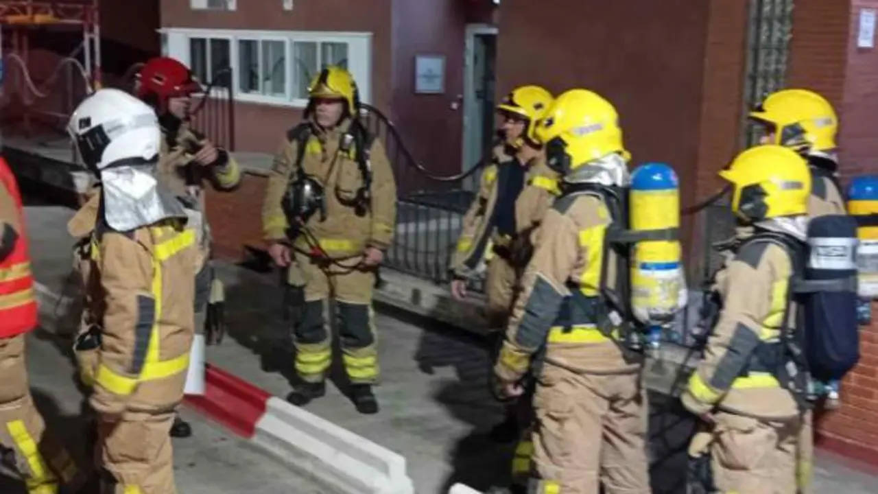bomberos, incendio,