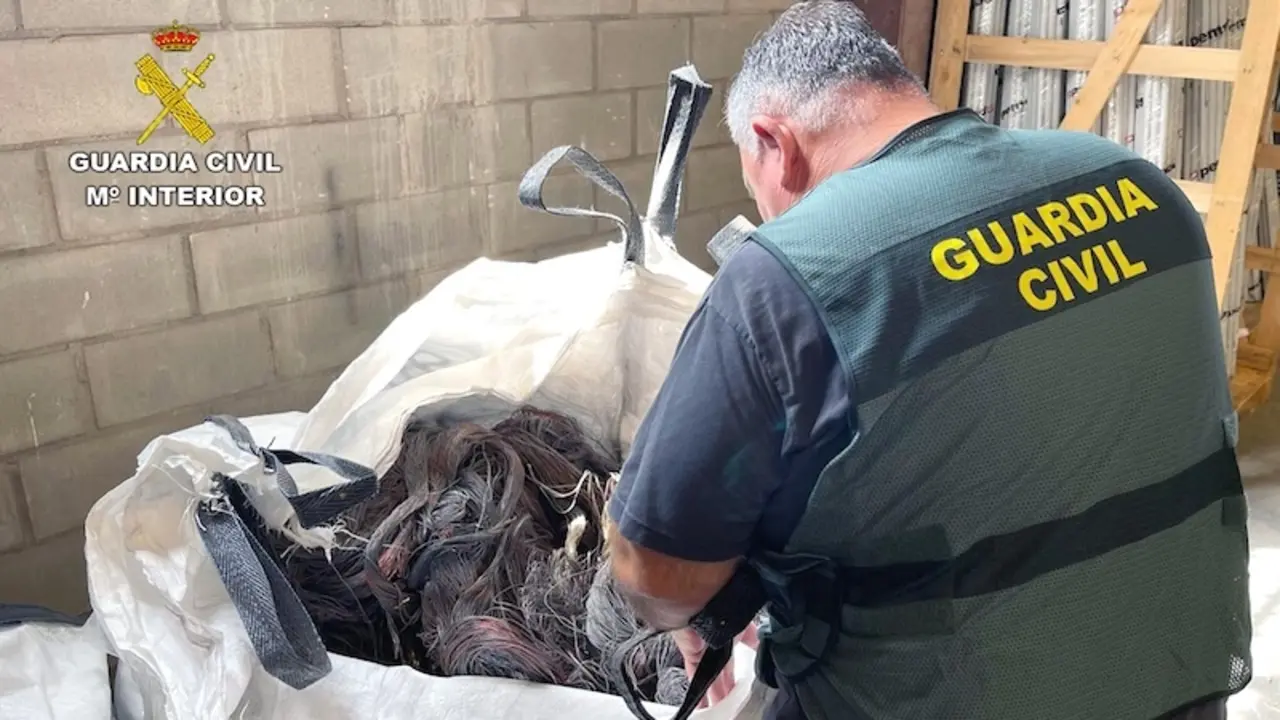 Cae un grupo criminal itinerante dedicado a robar cobre con presencia en Cuenca