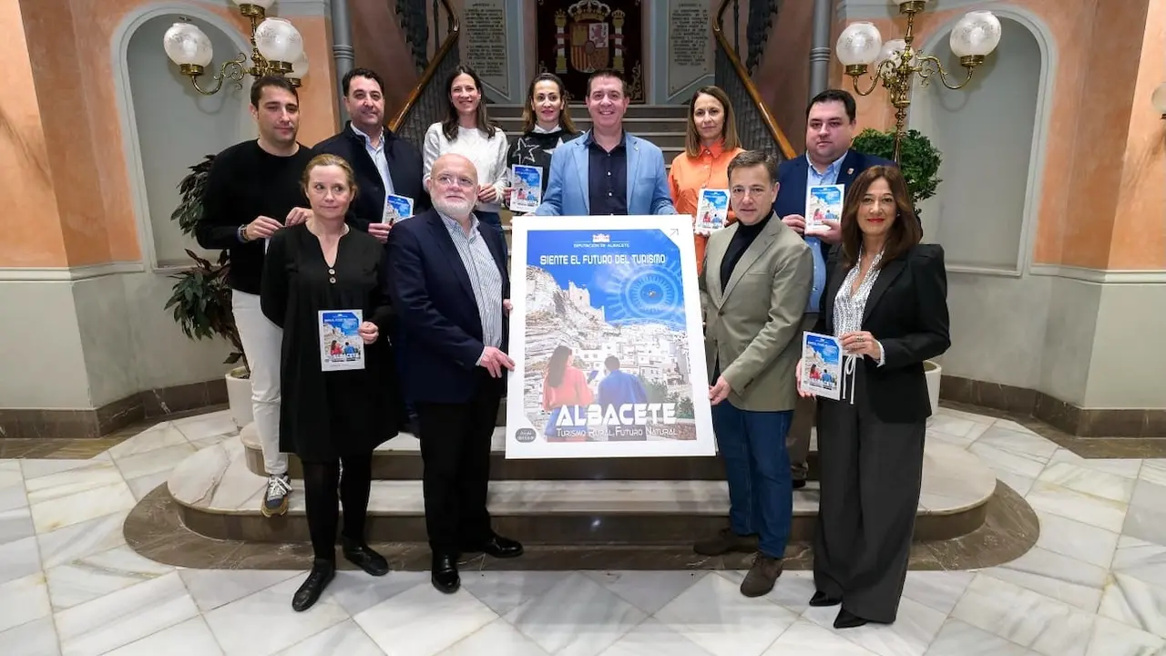 "Siente el futuro del turismo rural”, lema de la provincia de Albacete en Fitur 2025