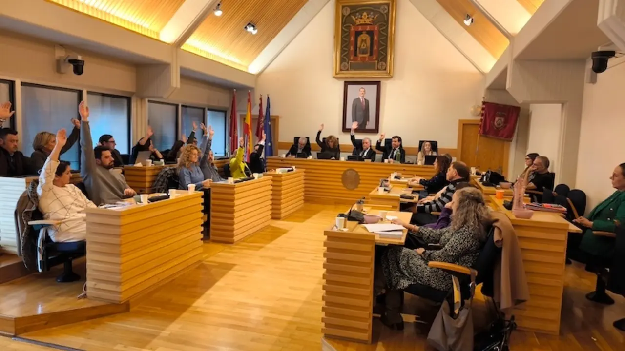 En la imagen un instante del pleno del Ayuntamiento de Ciudad Real que ha aprobado el presupuesto para 2025