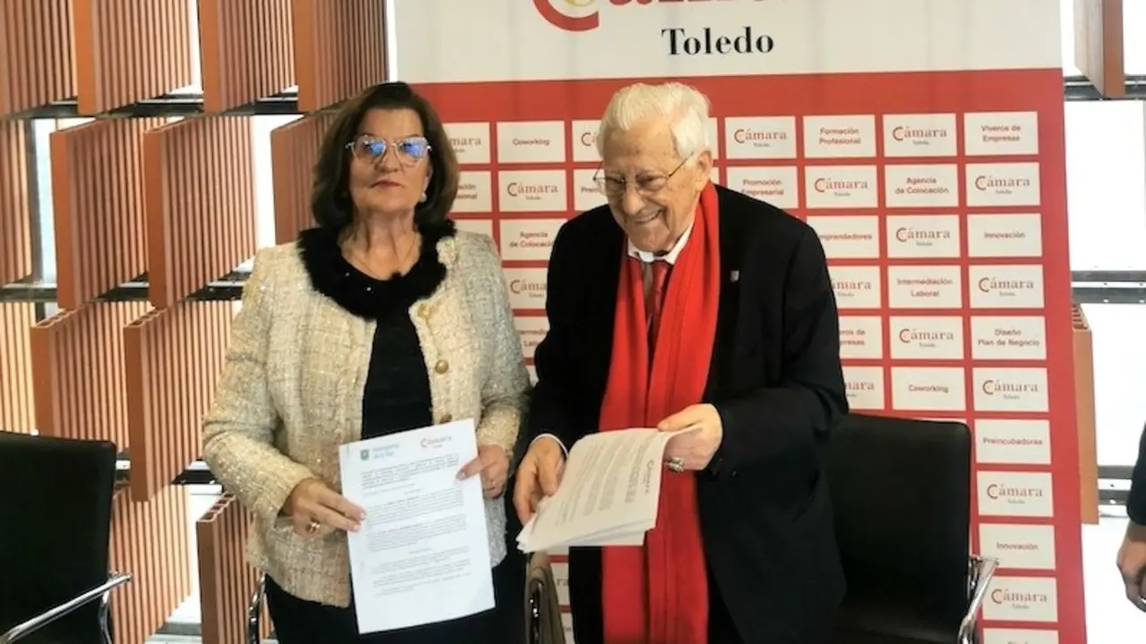 Mensajeros de la Paz y la Cámara de Comercio de Toledo se unen para impulsar la inclusión sociolaboral
