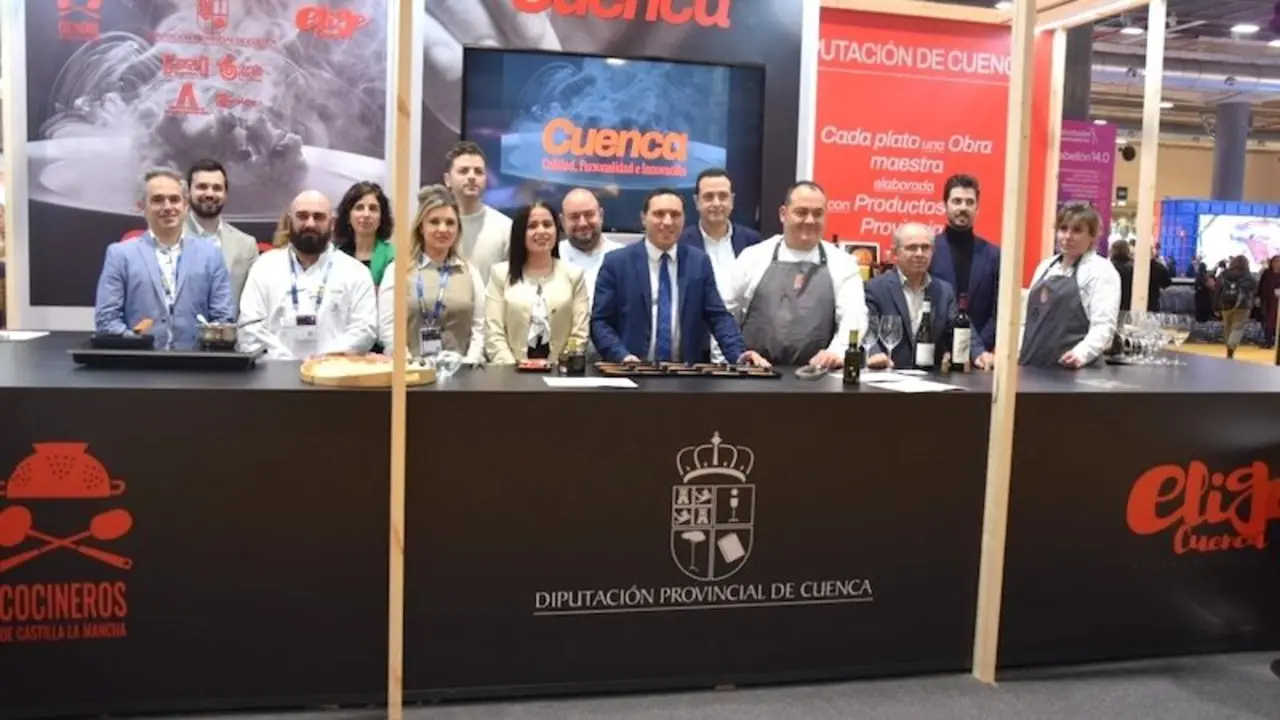 Cuenca vuelve a Madrid Fusión con cocineros, productores, catas y showcooking