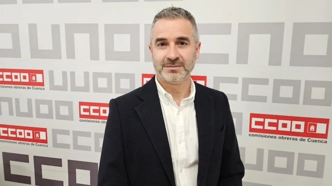 Carlos Hortelano presenta su candidatura para ser secretario provincial de CCOO Cuenca