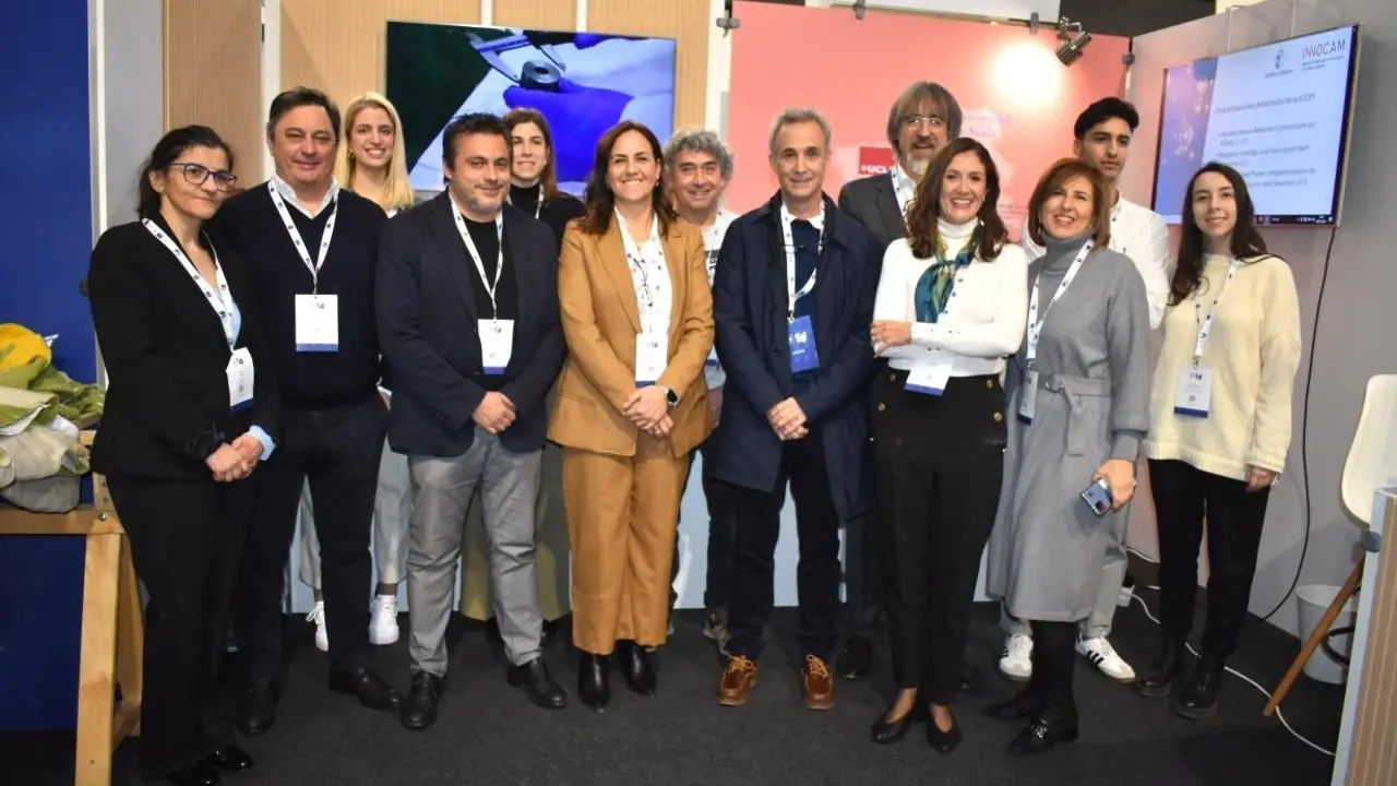 La directora de la Agencia de Investigación e Innovación, Charo Serrano, durante su asistencia a la 'Science for industry: S4i 2025', que se celebra en Madrid y donde la Comunidad Autónoma está presente con un estand propio
