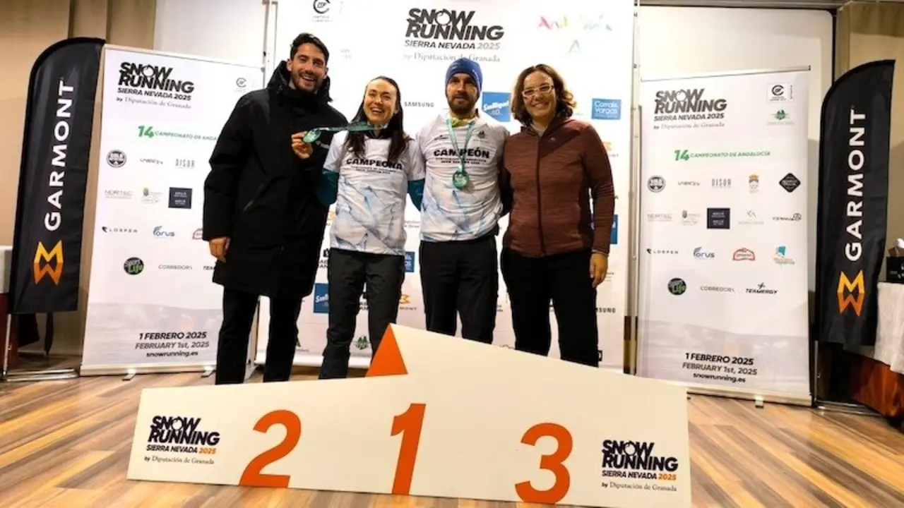 La jienense Silvia Lara y el albaceteño Diego Díaz ganan en Sierra Nevada