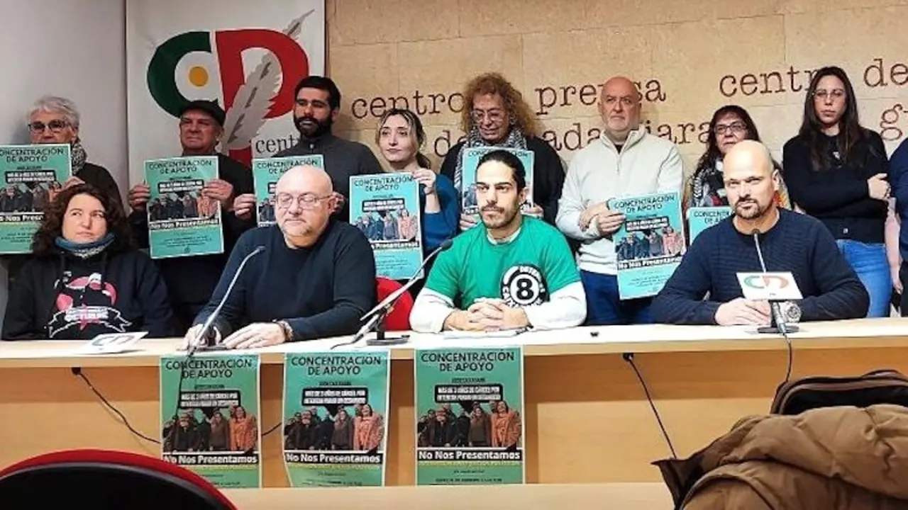 Los ocho activistas imputados no irán al juicio en Guadalajara y se declaran insumisos - Fotografía: El Decano de Guadalajara