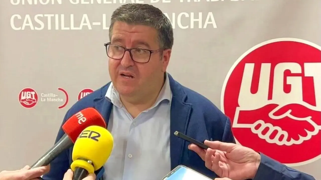 El responsable regional de Salud Laboral de UGT, Francisco Javier González