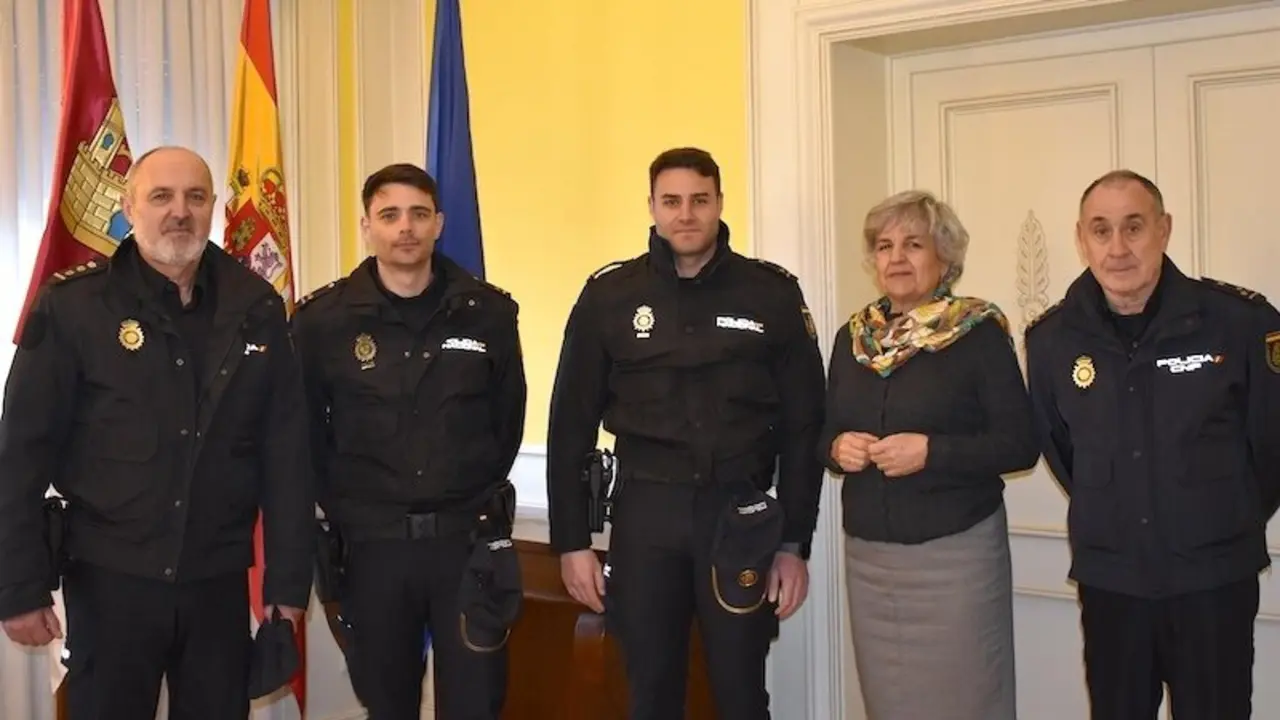 Dos nuevos inspectores de Policía Nacional se incorporan a la Comisaría Provincial de Cuenca