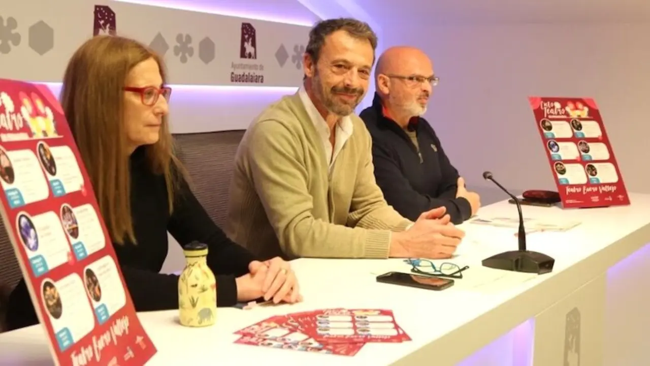 El concejal de Cultura del Ayuntamiento de Guadalajara, Javier Toquero, ha presentado la programación cultural para los próximos meses