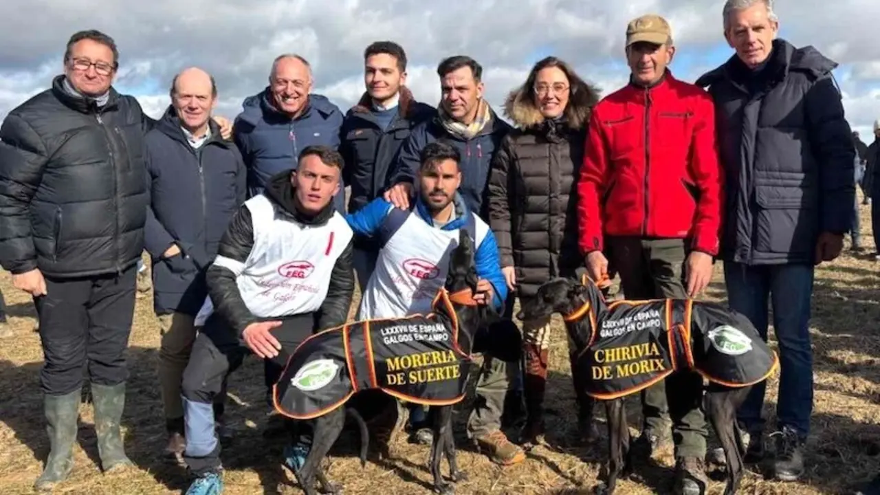 La galga toledana "Chirivía de Morix" acaba segunda en el Campeonato de España