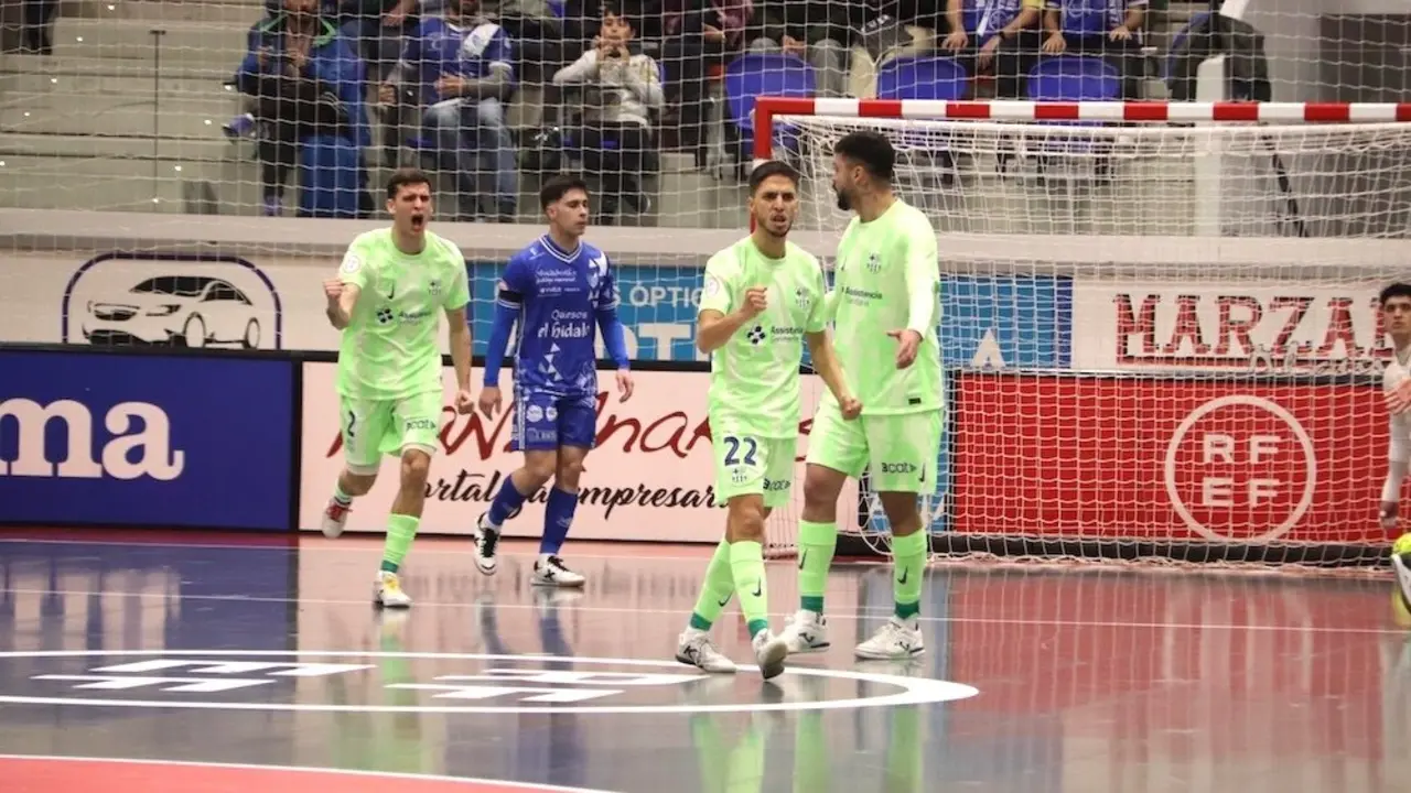 El Barça supera a un voluntarioso Quesos El HIdalgo Manzanares (2-7)
