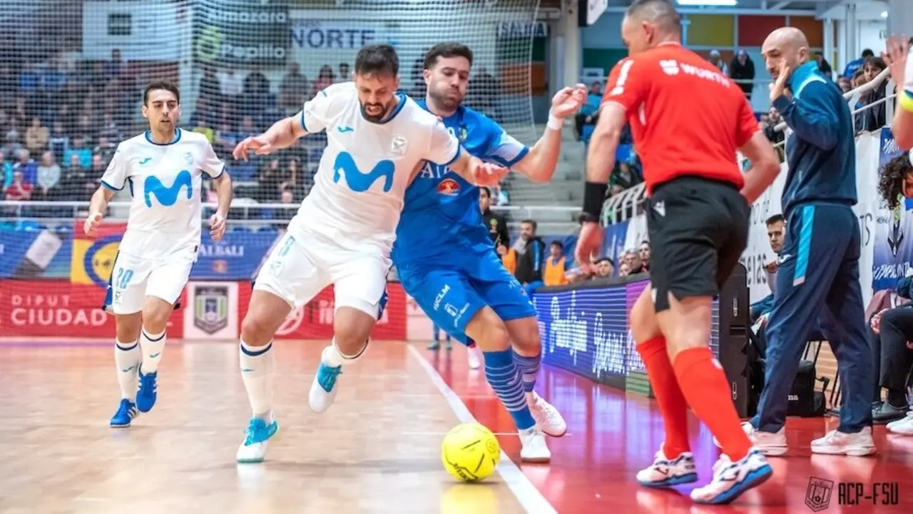 El Valdepeñas se queda fuer de la Final Four al caer ante el Movistar Inter (3-7)