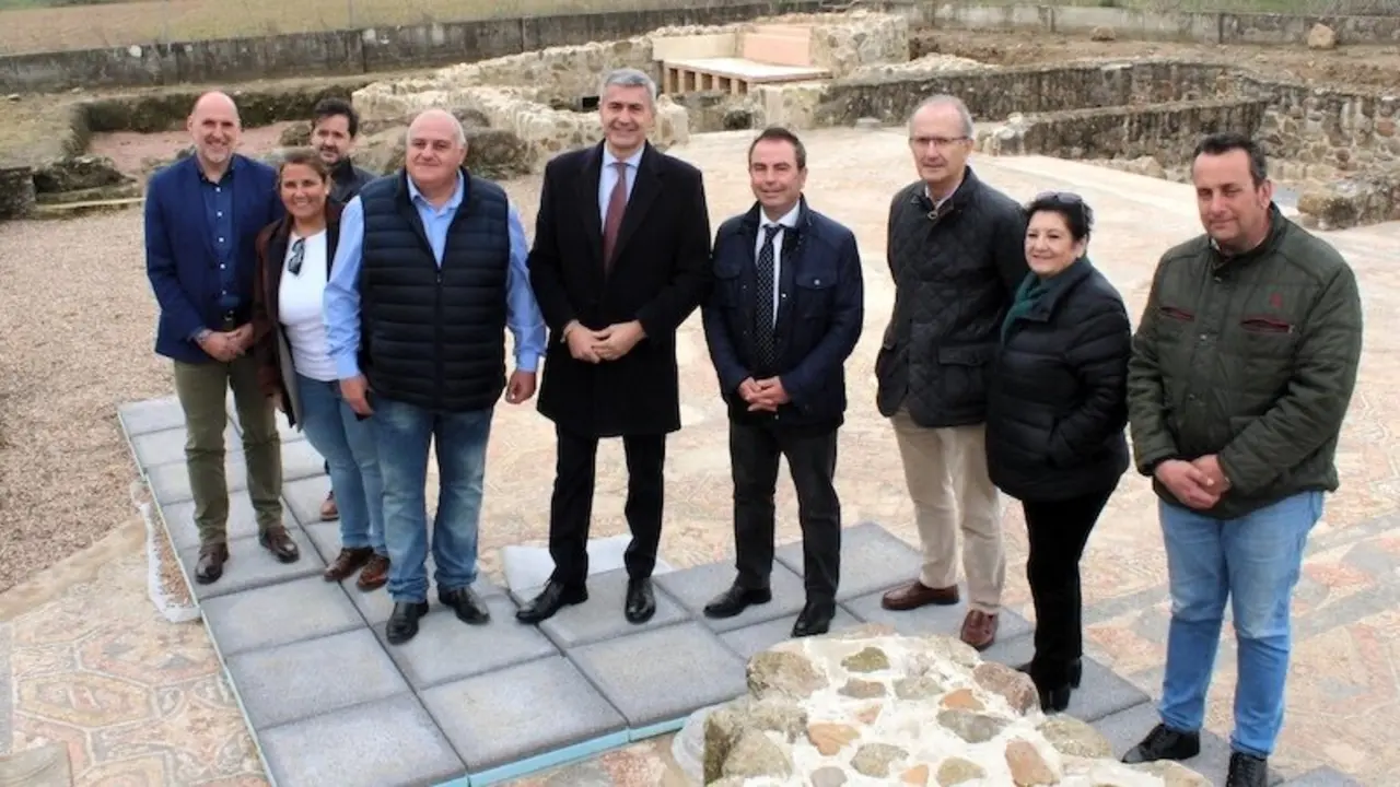 Abren a las visitas el yacimiento de Villa Romana 'El Saucedo' en Talavera la Nueva (Toledo)