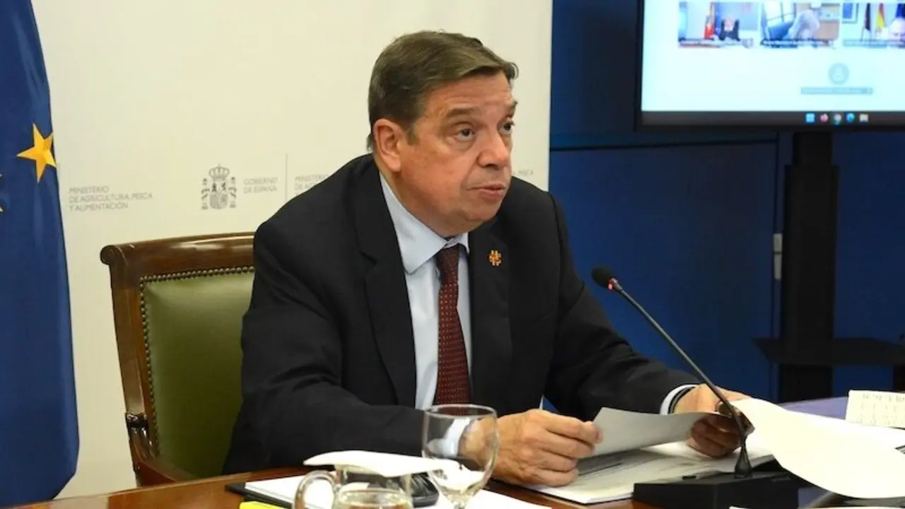 El ministro de Agricultura, Pesca y Alimentación, Luis Planas, preside por videoconferencia la Conferencia Sectorial de Agricultura y Desarrollo Rural