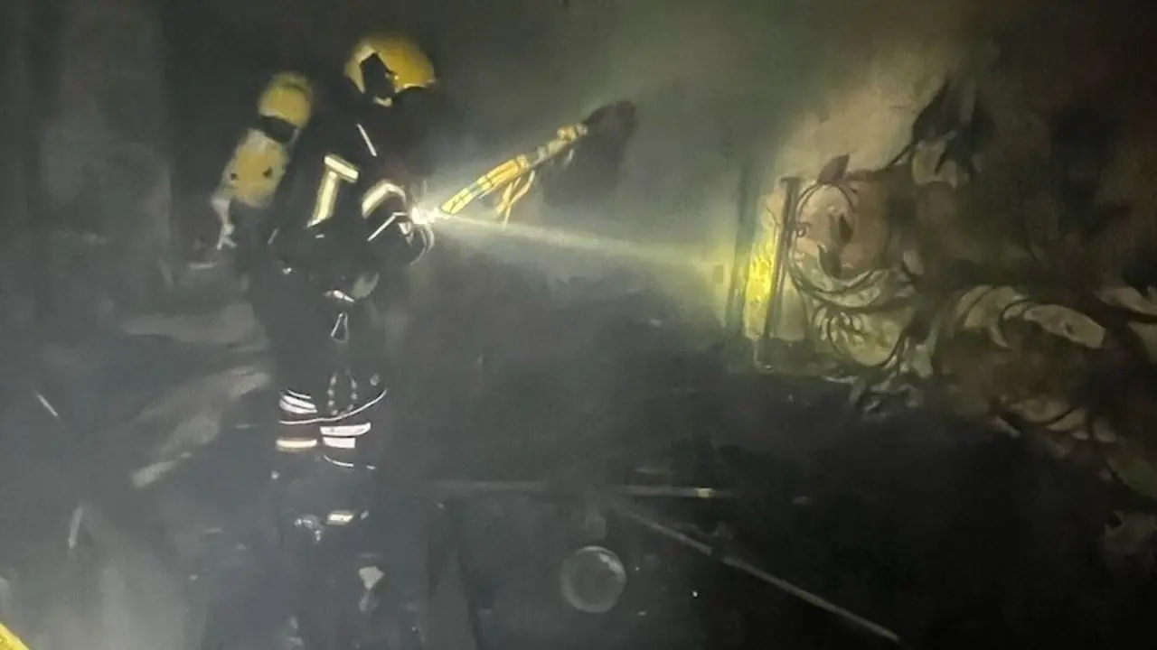Dos afectados por inhalación de humo en el incendio de una vivienda en Talavera de la Reina (Toledo)