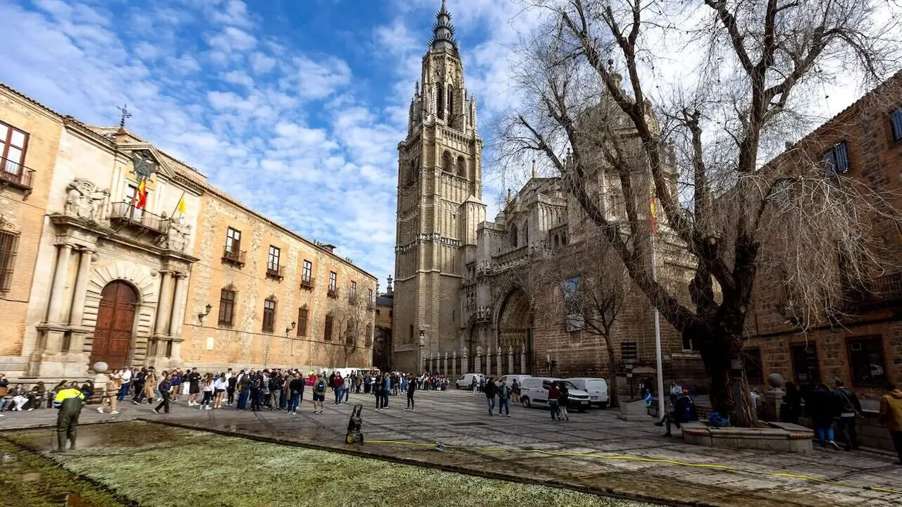 La Catedral de Toledo ha sido escenario en numerosas películas rodadas en la capital de Castilla-La Mancha - EFE/Ismael Herrero