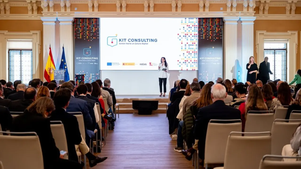  Presentación de Kit Consulting en Madrid, el pasado 17 de mayo de 2024. Red.es 