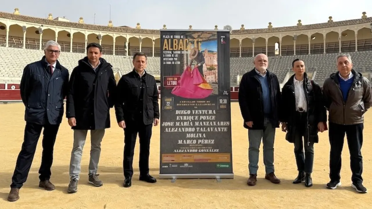 Albacete acoge este sábado el festival taurino benéfico 'Todos con Letur' para ayudar a los damnificados por la DANA