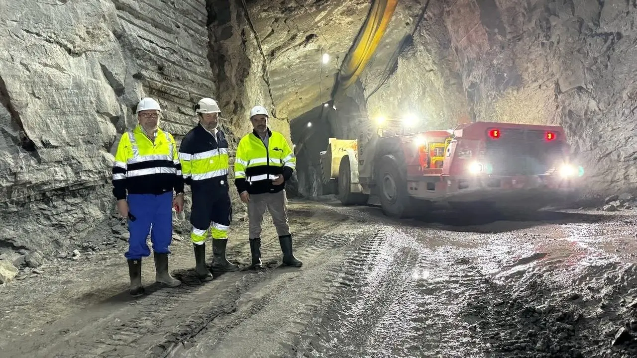 El proyecto minero 'El Moto', en Abenójar (Ciudad Real), ha finalizado el estudio de factibilidad definitivo, que ha confirmado unos recursos de 91 millones de toneladas de mineral de wolframio con una ley media de 0,44 % WO3, y 1,2 millones de onzas de oro - EFE/Aníbal BC, mina