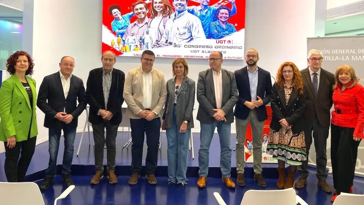 Francisco Javier González, reelegido al frente de UGT Albacete con un 100% de votos