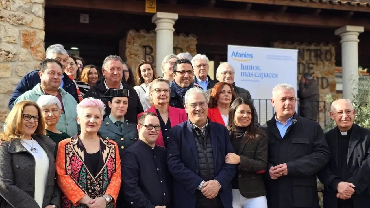 Inauguradas en Fuentelencina (Guadalajara) dos nuevas viviendas con apoyo a personas con discapacidad