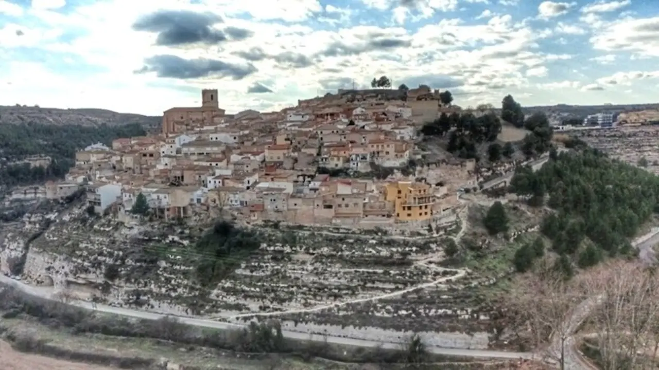 En la imagen de archivo vista panorámica de la localidad albaceteña de Jorquera