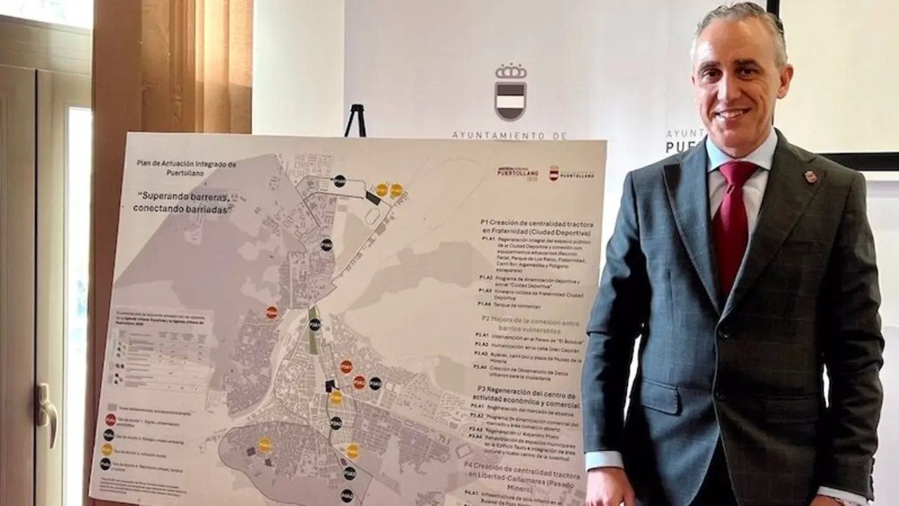 El alcalde de Puetollano (Ciudad Real), Miguel Ángel Ruiz, ha informado sobre los proyectos que optan a fondos europeos