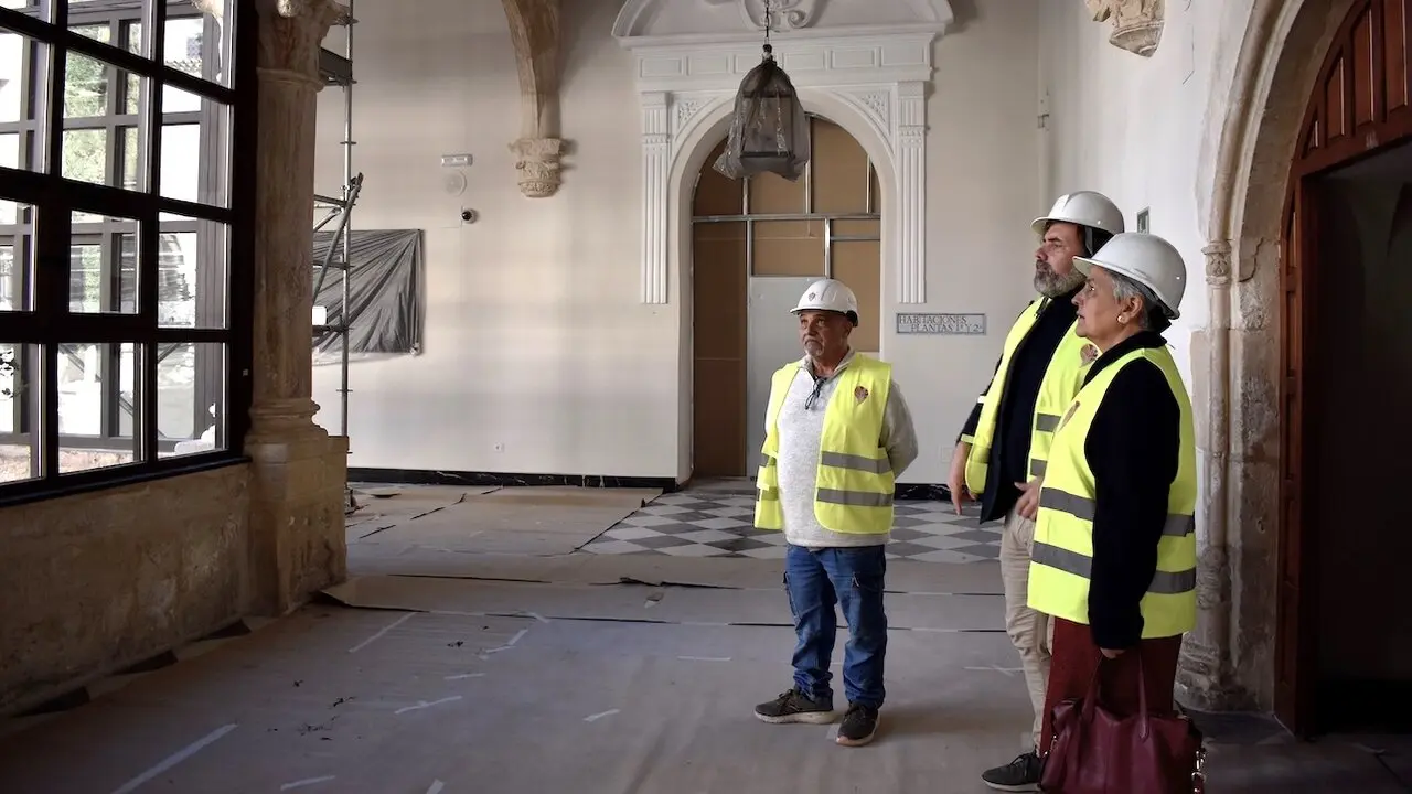 Las obras del Parador de Turismo de Cuenca "avanzan a buen ritmo"