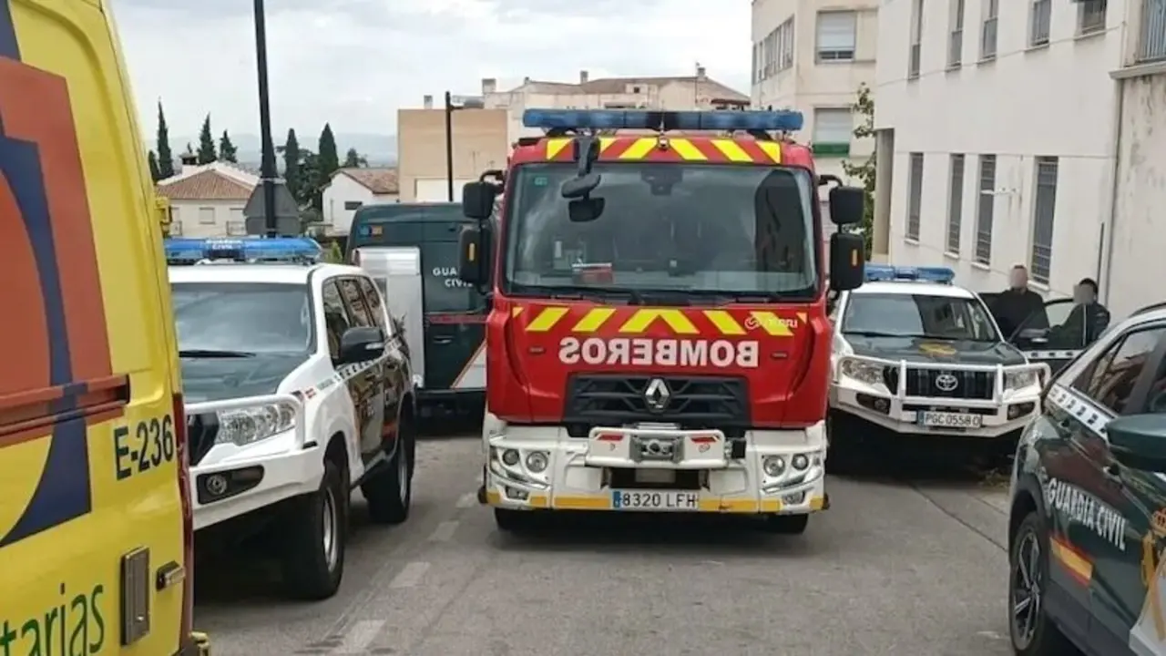 bomberos, incendio, Guardia Civil, cadáver,&nbsp;