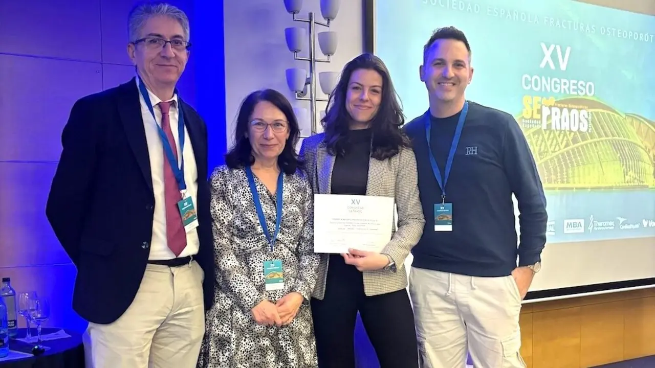 Premiado un trabajo de enfermería de Guadalajara sobre la osteoporosis masculina